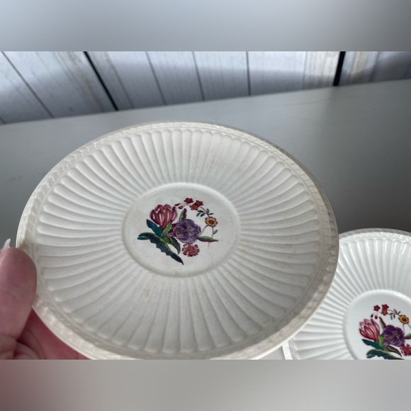 Vintage Wedgwood Edme Conway Plates/ Oversized Saucers Bread Plate Set Of 4 - Picture 6 of 7